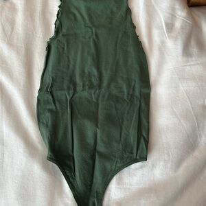 Kids Green One Piece Swimsuit